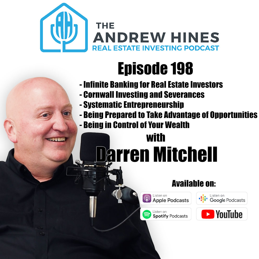 Darren Mitchell of Control and Compound on the Andrew Hines Real Estate Investing Podcast